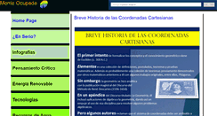 Desktop Screenshot of menteocupada.com